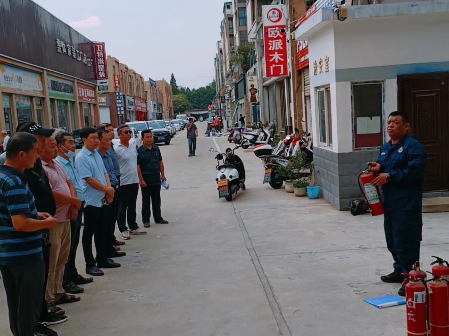市供销社组织系统直属企业开展消防安全演习活动